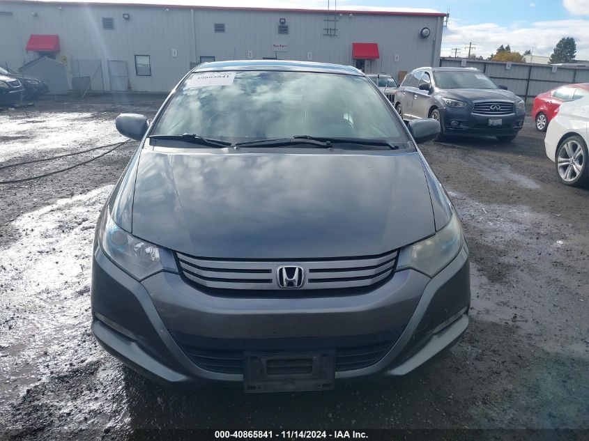 2010 Honda Insight Lx VIN: JHMZE2H52AS036796 Lot: 40865841