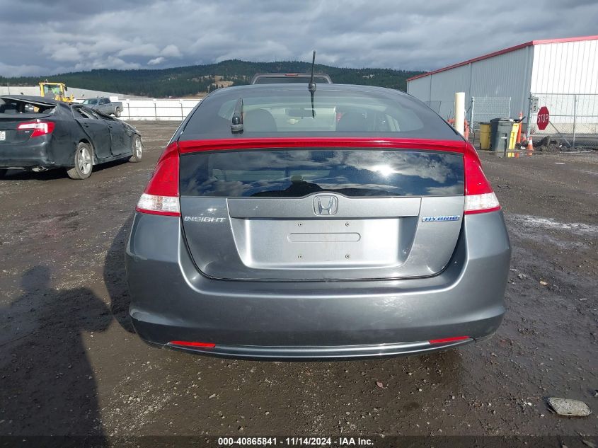 2010 Honda Insight Lx VIN: JHMZE2H52AS036796 Lot: 40865841