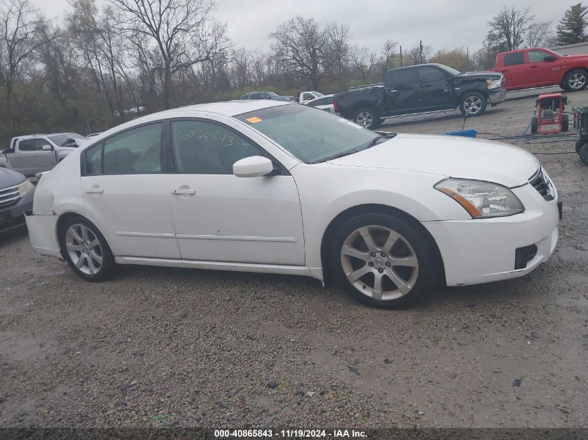 2007 Nissan Maxima 3.5 Se VIN: 1N4BA41E77C830805 Lot: 40865843