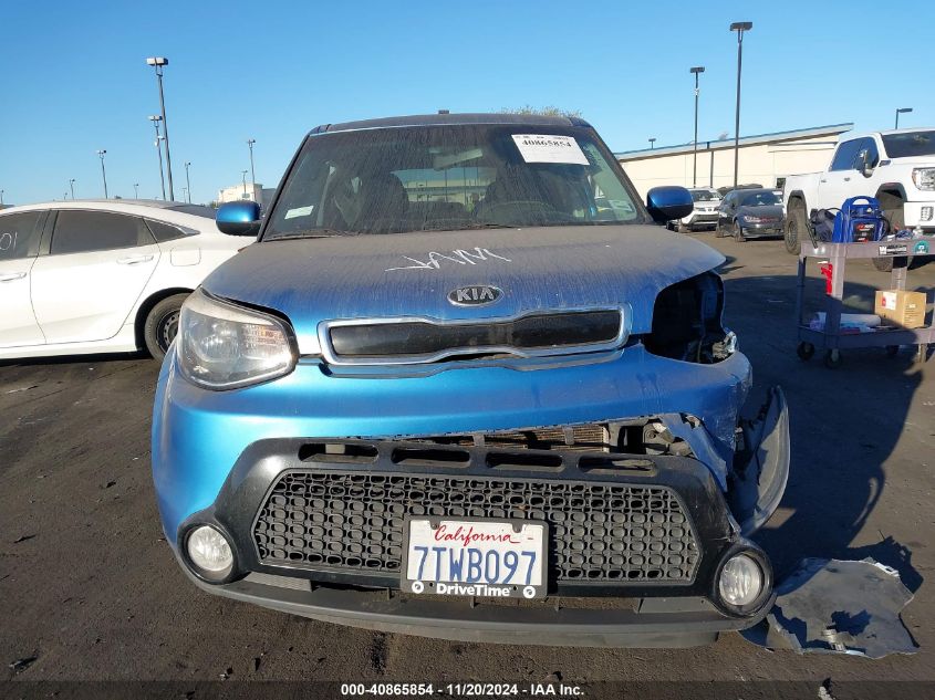 2016 Kia Soul + VIN: KNDJP3A50G7346238 Lot: 40865854