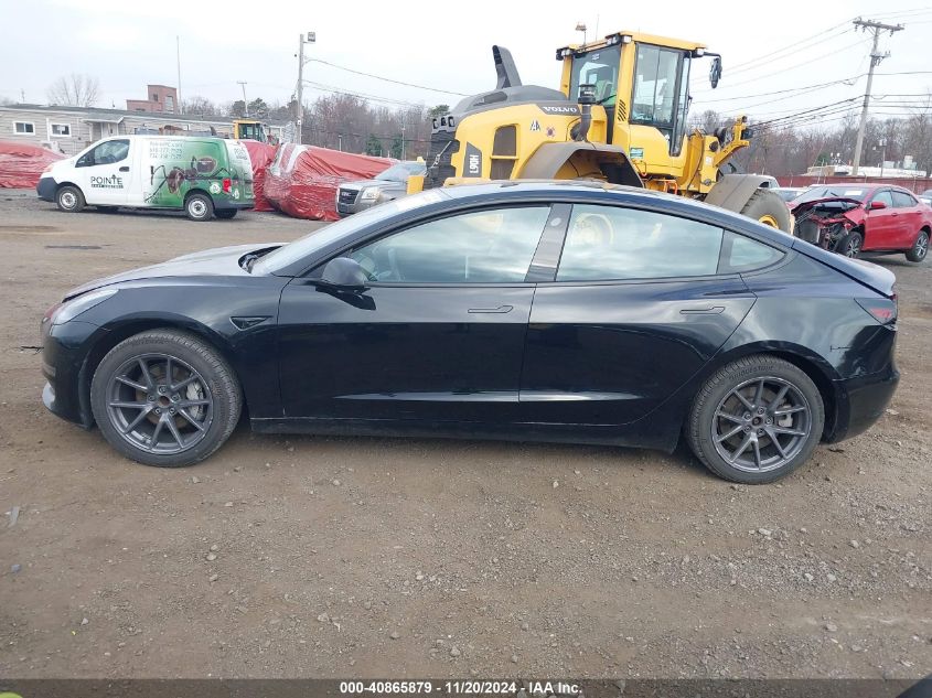 2021 TESLA MODEL 3 STANDARD RANGE PLUS REAR-WHEEL DRIVE - 5YJ3E1EA1MF854931