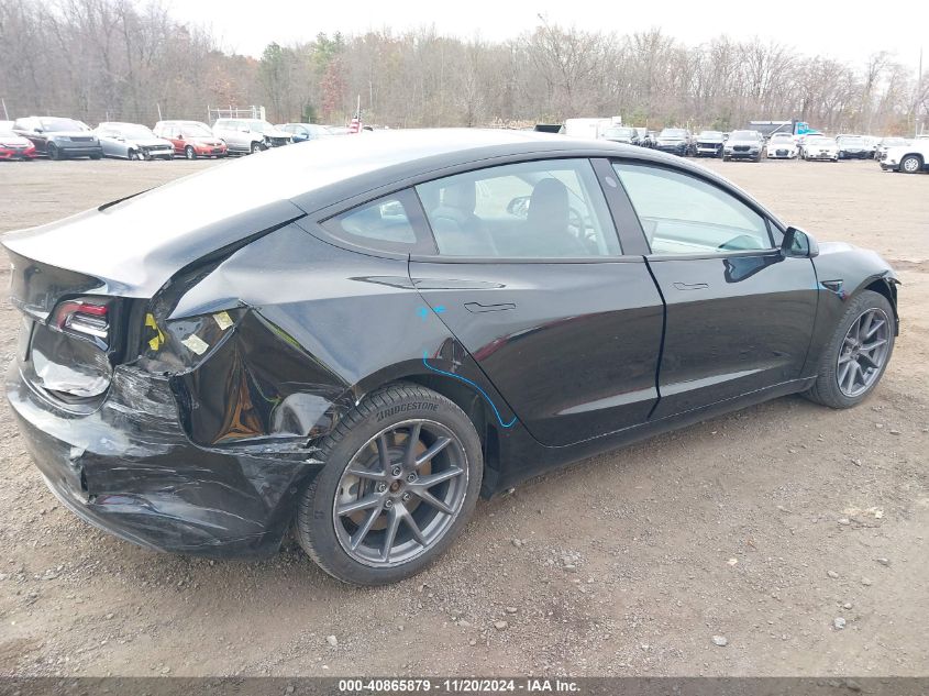 2021 TESLA MODEL 3 STANDARD RANGE PLUS REAR-WHEEL DRIVE - 5YJ3E1EA1MF854931