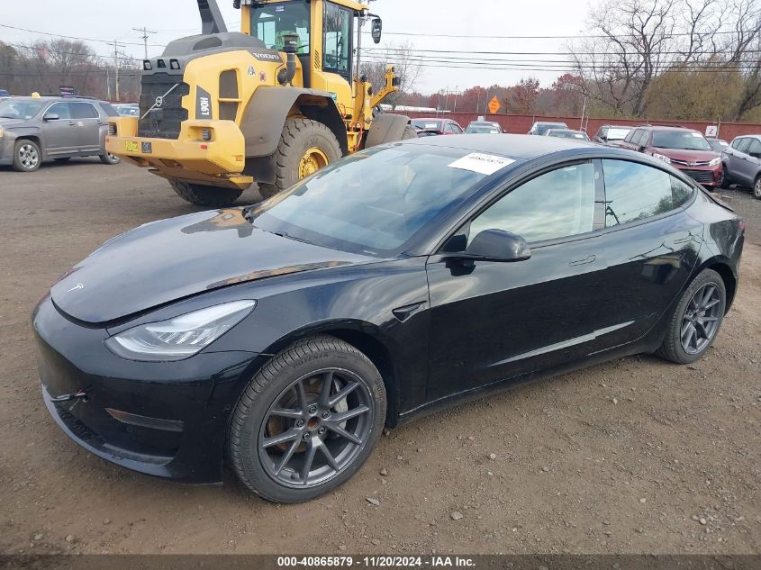 VIN 5YJ3E1EA1MF854931 2021 Tesla Model 3, Standard... no.21