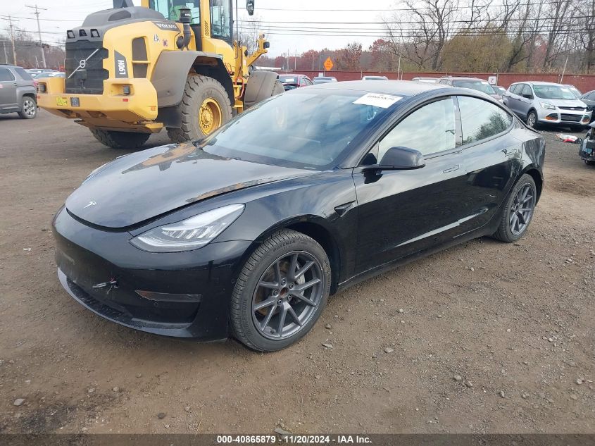 VIN 5YJ3E1EA1MF854931 2021 Tesla Model 3, Standard... no.2