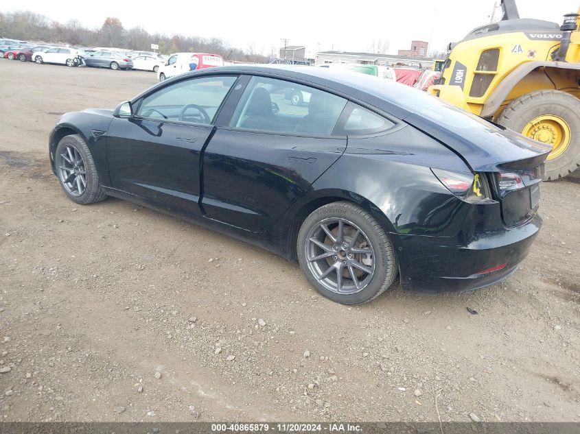 2021 TESLA MODEL 3 STANDARD RANGE PLUS REAR-WHEEL DRIVE - 5YJ3E1EA1MF854931