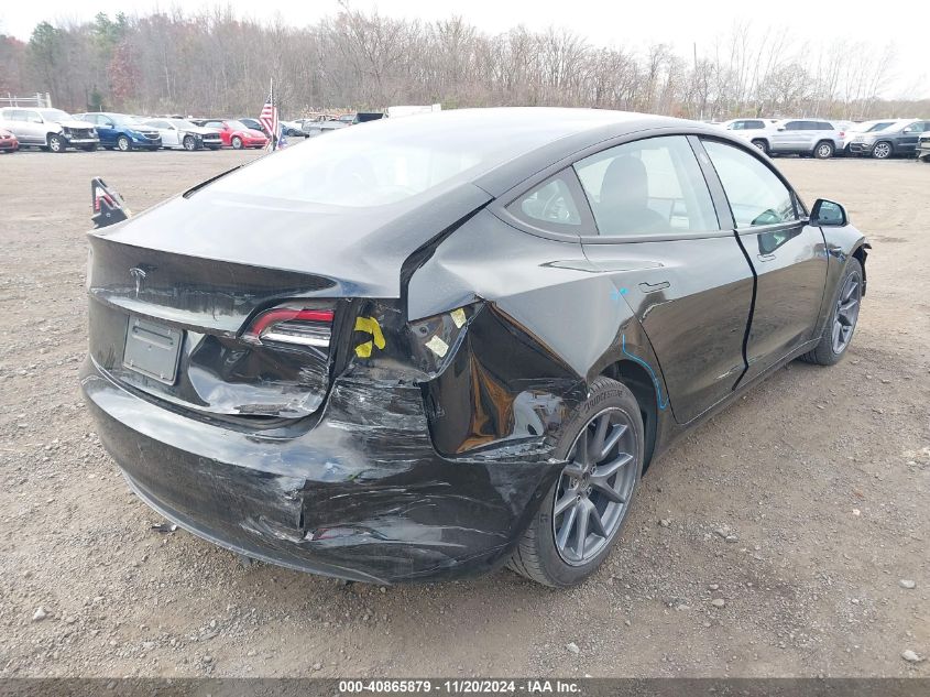 2021 TESLA MODEL 3 STANDARD RANGE PLUS REAR-WHEEL DRIVE - 5YJ3E1EA1MF854931