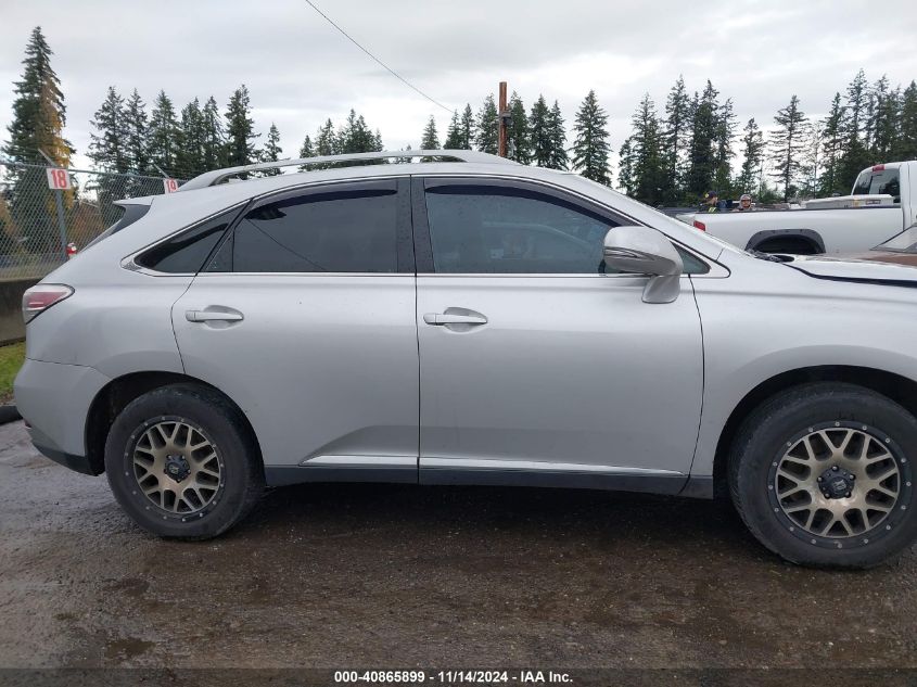 2014 Lexus Rx 350 VIN: 2T2BK1BA5EC226087 Lot: 40865899