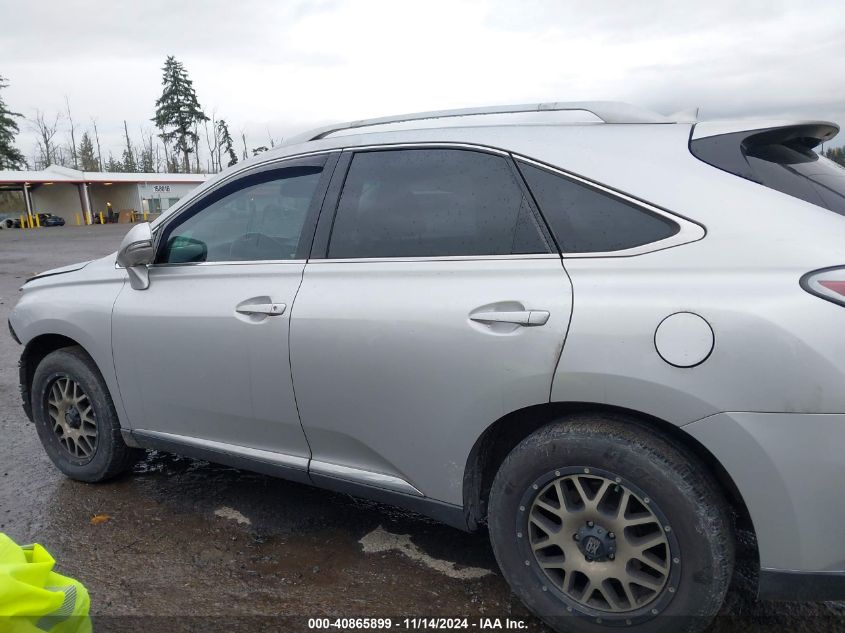 2014 Lexus Rx 350 VIN: 2T2BK1BA5EC226087 Lot: 40865899