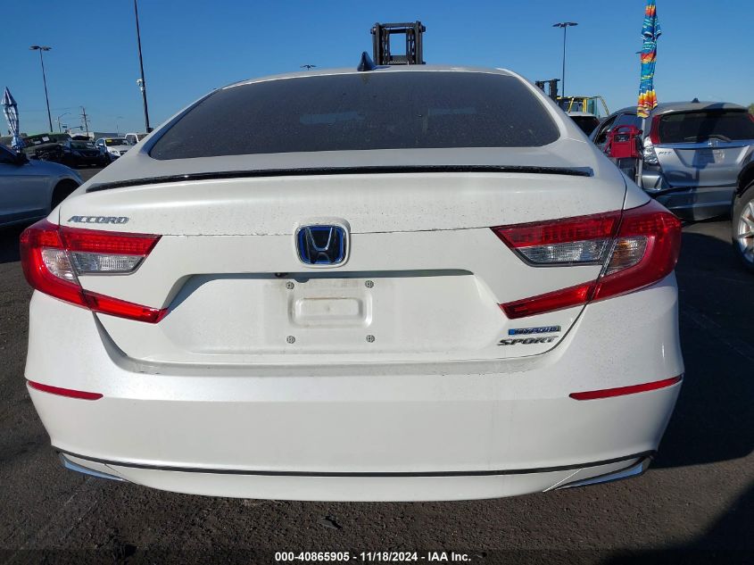 2022 Honda Accord Hybrid Sport VIN: 1HGCV3F25NA020367 Lot: 40865905