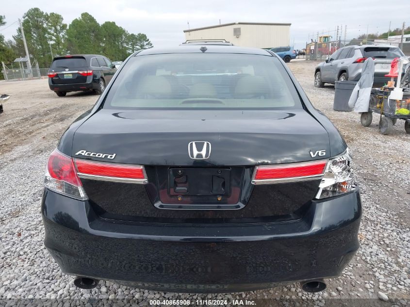 2011 Honda Accord 3.5 Ex-L VIN: 1HGCP3F81BA021266 Lot: 40865908