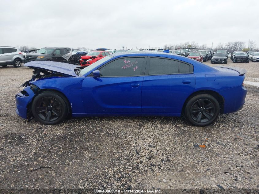 2018 Dodge Charger Sxt Plus VIN: 2C3CDXHG7JH246895 Lot: 40865910