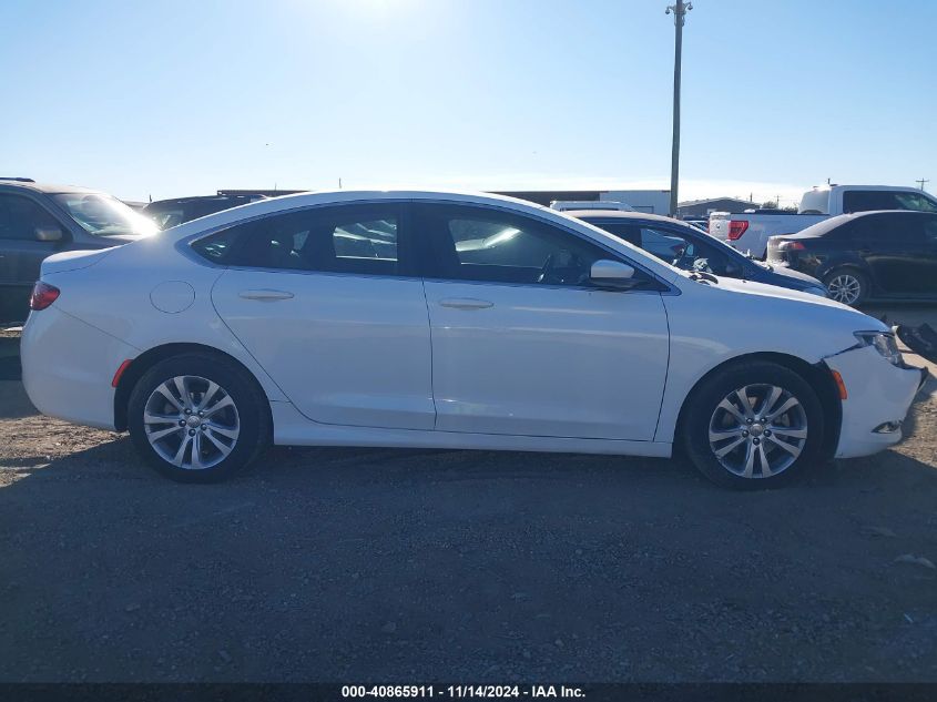 2015 Chrysler 200 Limited VIN: 1C3CCCAB8FN539374 Lot: 40865911