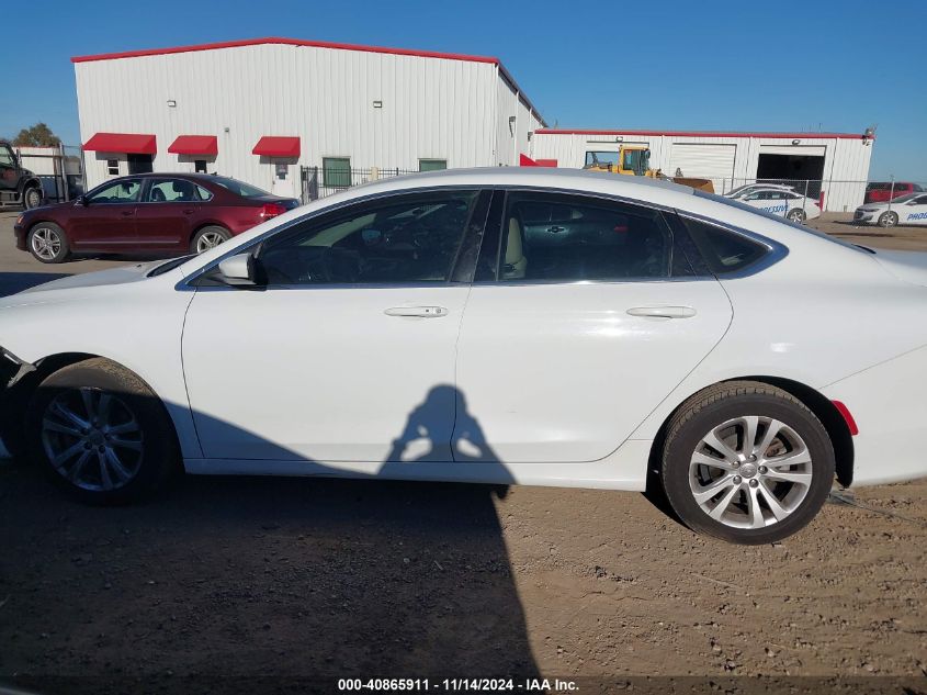 2015 Chrysler 200 Limited VIN: 1C3CCCAB8FN539374 Lot: 40865911