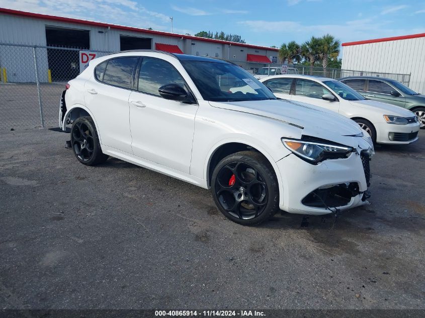 2022 Alfa Romeo Stelvio Veloce Ti Awd VIN: ZASPAKBN2N7D47786 Lot: 40865914