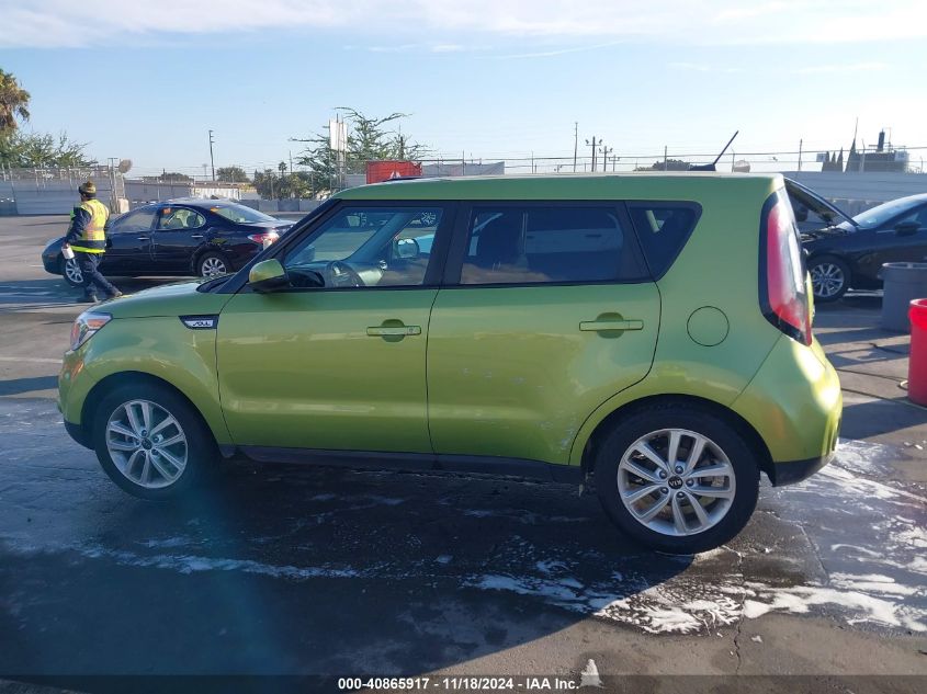 2018 Kia Soul + VIN: KNDJP3A5XJ7891113 Lot: 40865917