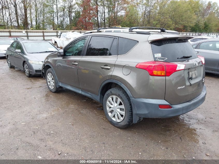 VIN 2T3BFREV9EW140339 2014 Toyota RAV4, LE no.3