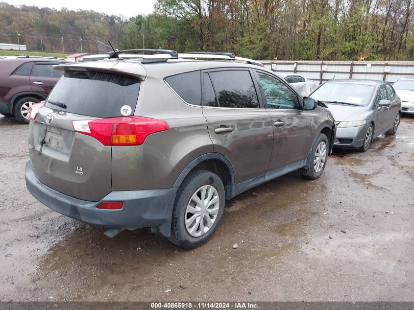 VIN 2T3BFREV9EW140339 2014 Toyota RAV4, LE no.4