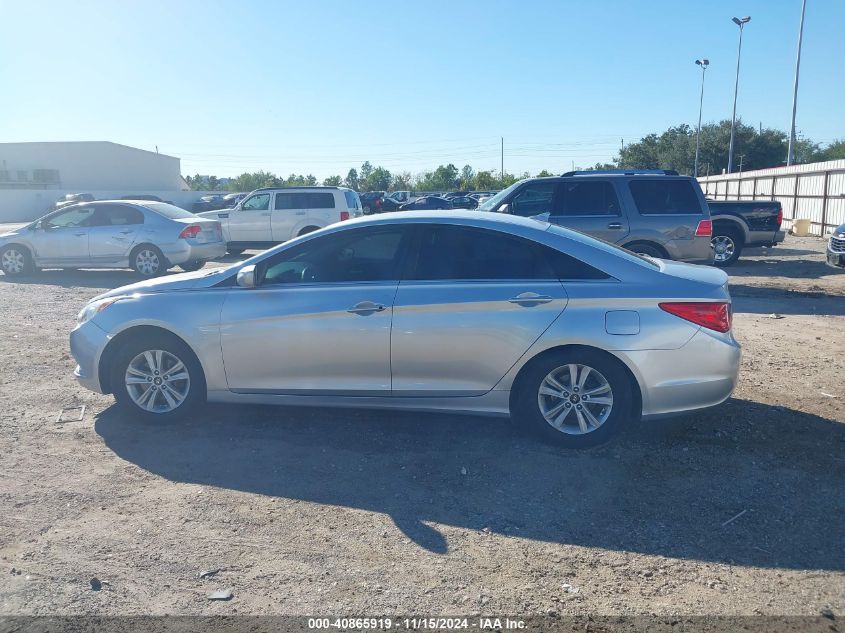 2013 Hyundai Sonata Gls VIN: 5NPEB4AC2DH810819 Lot: 40865919