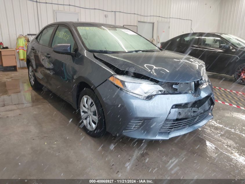 2015 TOYOTA COROLLA L/LE/LE PLS/PRM/S/S PLS - 2T1BURHE4FC475280