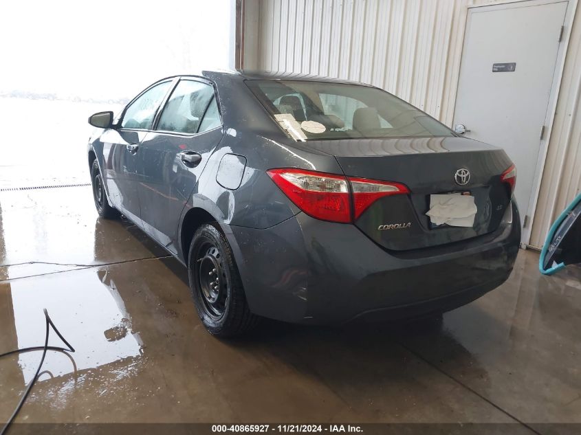 2015 Toyota Corolla Le VIN: 2T1BURHE4FC475280 Lot: 40865927