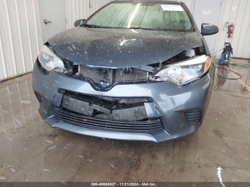 2015 Toyota Corolla Le VIN: 2T1BURHE4FC475280 Lot: 40865927