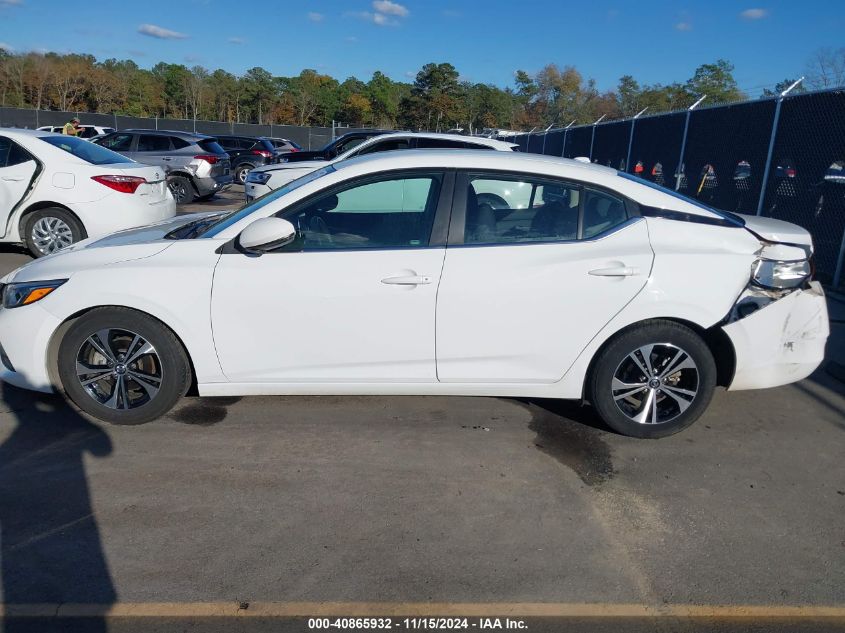 2020 Nissan Sentra Sv Xtronic Cvt VIN: 3N1AB8CV9LY254369 Lot: 40865932