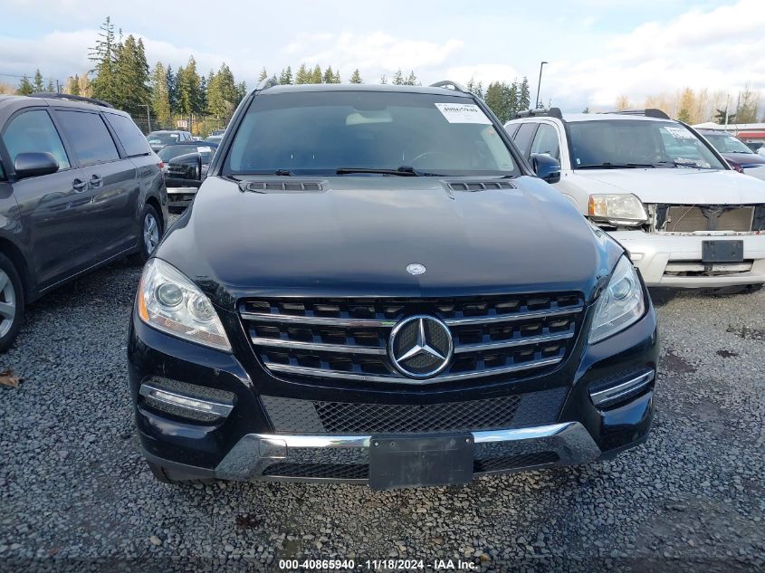 2012 Mercedes-Benz Ml 350 4Matic VIN: 4JGDA5HB6CA020507 Lot: 40865940