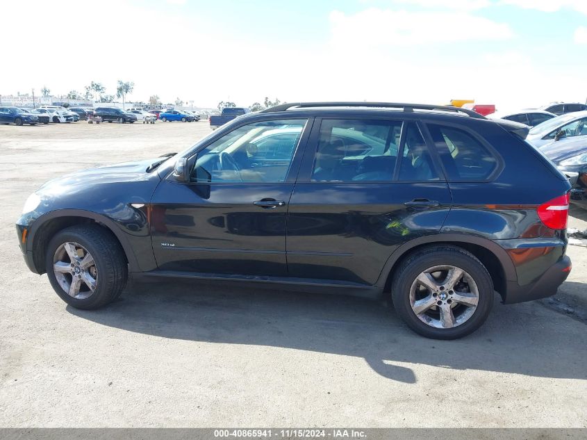 2007 BMW X5 3.0Si VIN: 4USFE43597LY77342 Lot: 40865941