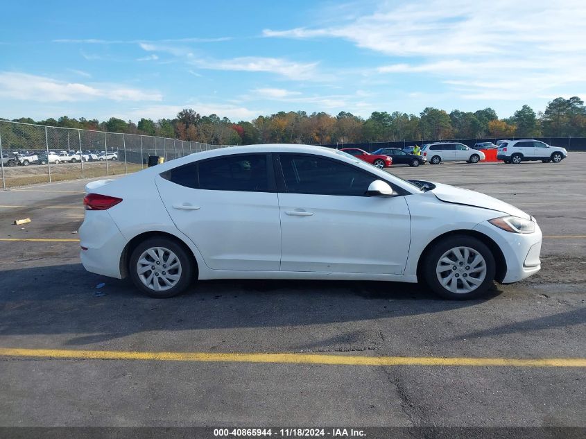 2018 Hyundai Elantra Se VIN: 5NPD74LF2JH350903 Lot: 40865944