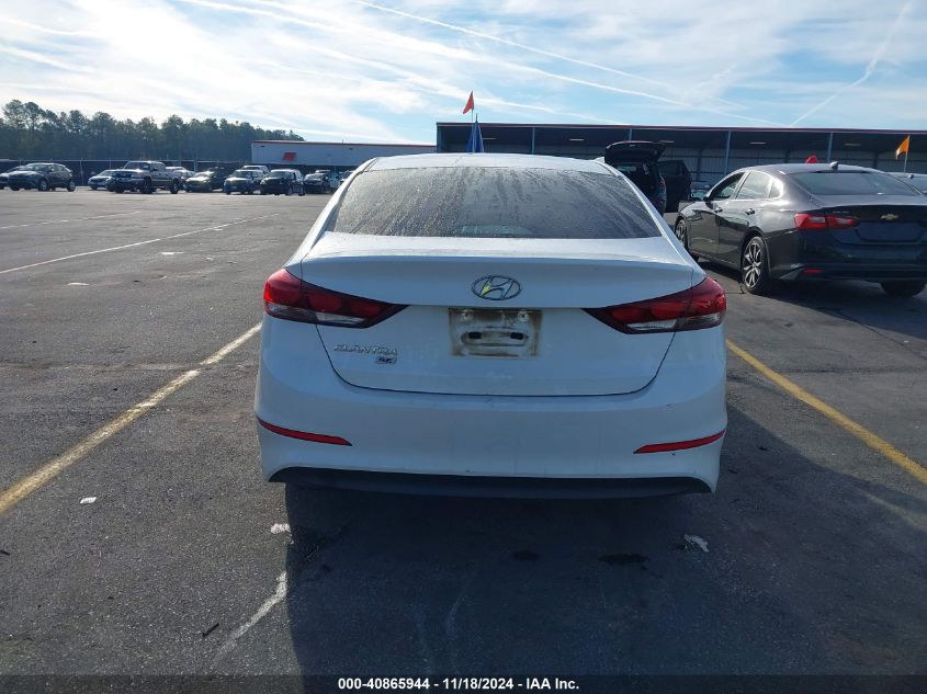 2018 Hyundai Elantra Se VIN: 5NPD74LF2JH350903 Lot: 40865944