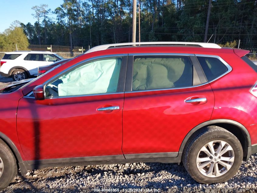 2015 Nissan Rogue Sv VIN: 5N1AT2MT7FC840100 Lot: 40865955