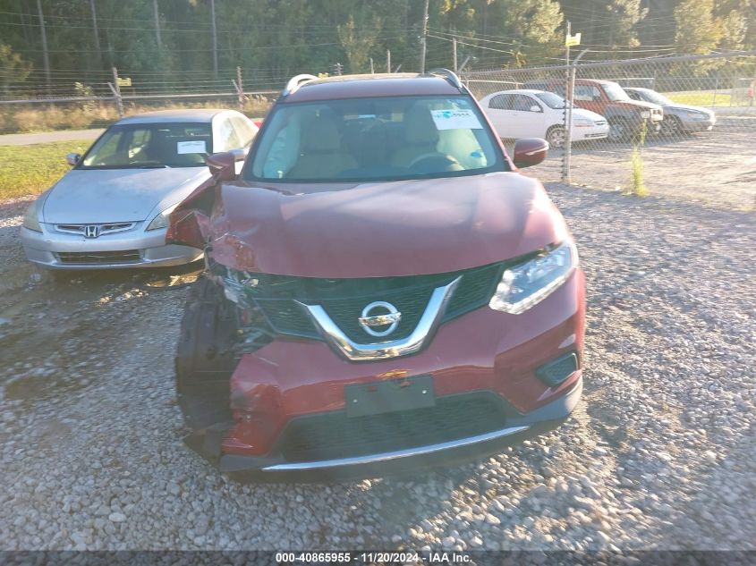 2015 Nissan Rogue Sv VIN: 5N1AT2MT7FC840100 Lot: 40865955