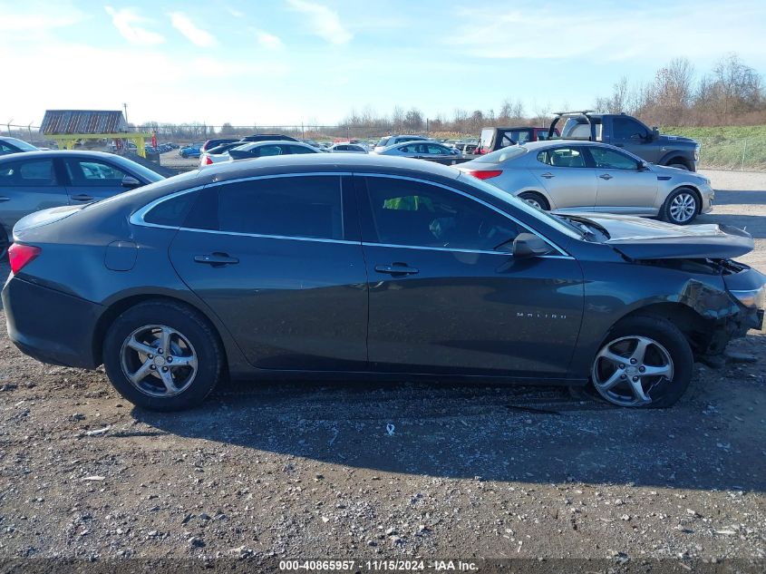 2017 CHEVROLET MALIBU VIN: 1G1ZB5STXHF248022