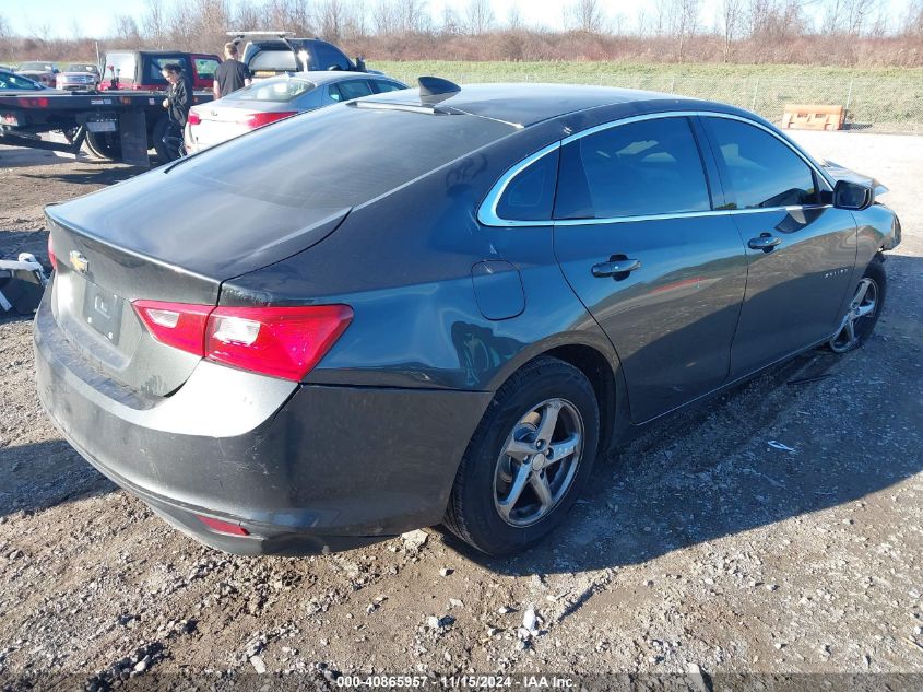 2017 CHEVROLET MALIBU VIN: 1G1ZB5STXHF248022