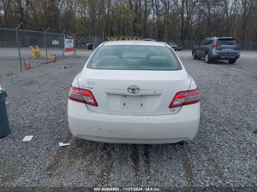 2010 Toyota Camry Le VIN: 4T1BF3EKXAU575635 Lot: 40865960