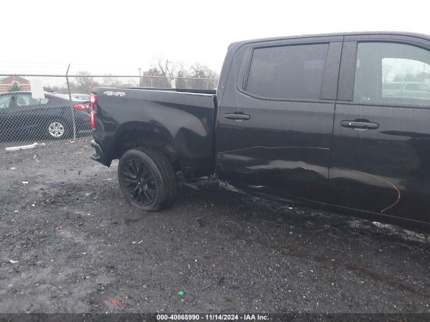 2022 Chevrolet Silverado 1500 Ltd 4Wd Short Bed Rst VIN: 1GCUYEED9NZ232246 Lot: 40865990