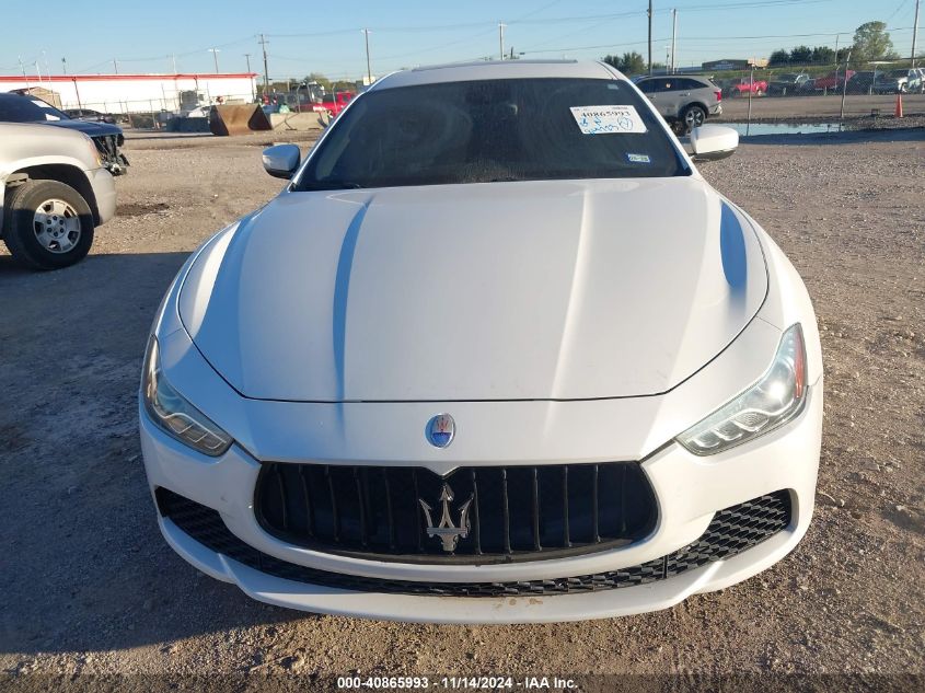 2017 Maserati Ghibli VIN: ZAM57XSA1H1206607 Lot: 40865993