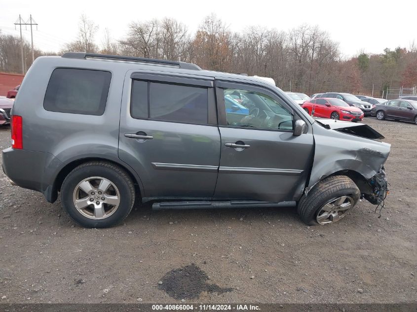 2011 Honda Pilot Ex-L VIN: 5FNYF4H54BB024279 Lot: 40866004