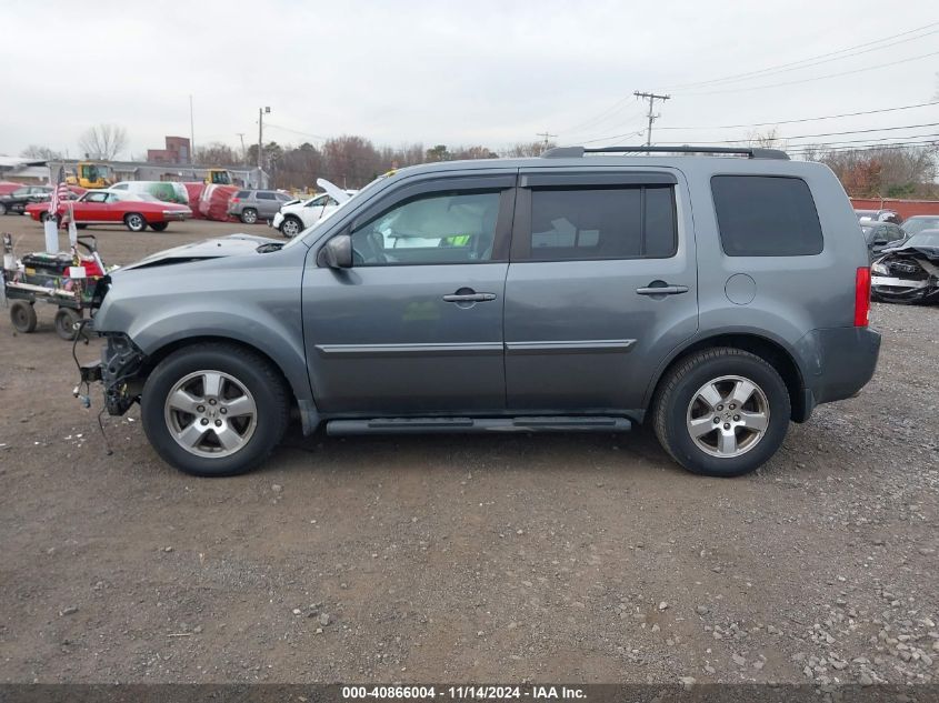 2011 Honda Pilot Ex-L VIN: 5FNYF4H54BB024279 Lot: 40866004