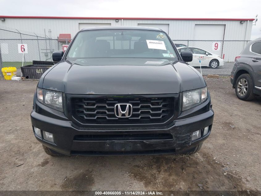 2014 Honda Ridgeline Se VIN: 5FPYK1F62EB006364 Lot: 40866005