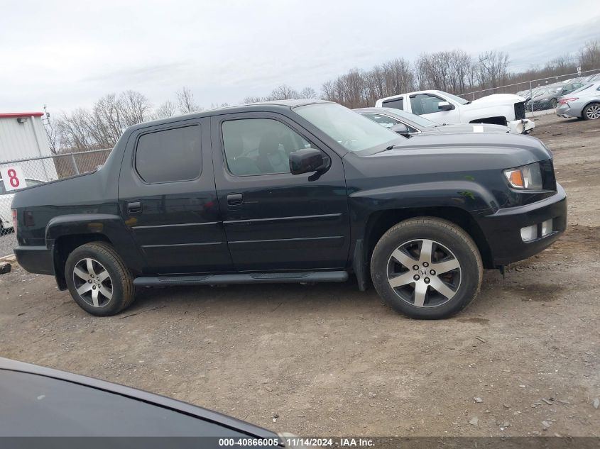 2014 Honda Ridgeline Se VIN: 5FPYK1F62EB006364 Lot: 40866005