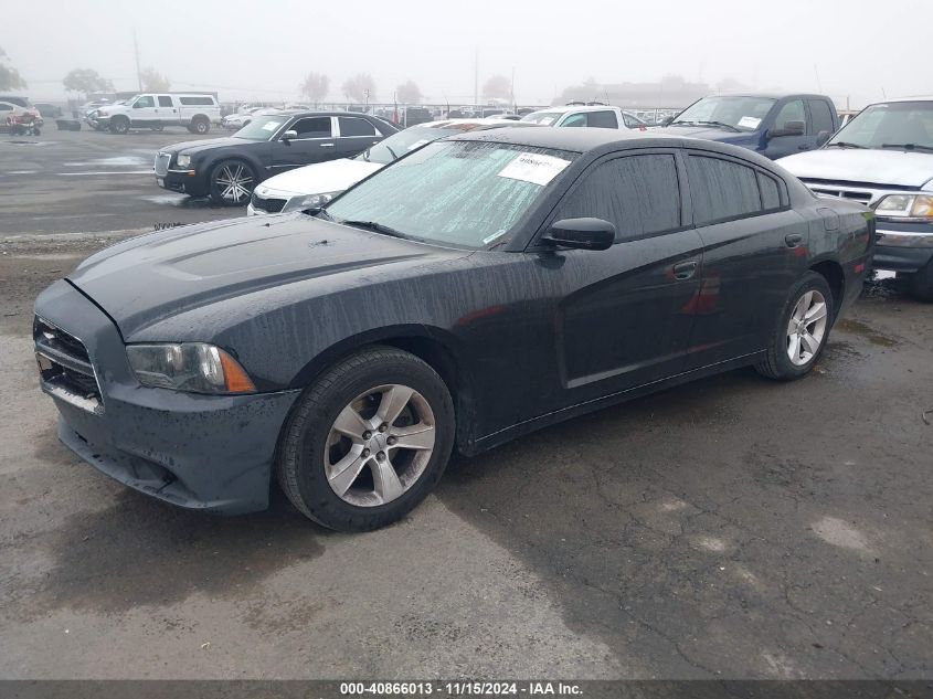 VIN 2C3CDXBGXEH269098 2014 DODGE CHARGER no.2