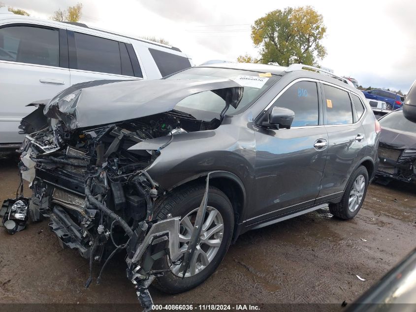 2018 Nissan Rogue Sv VIN: KNMAT2MT9JP550334 Lot: 40866036