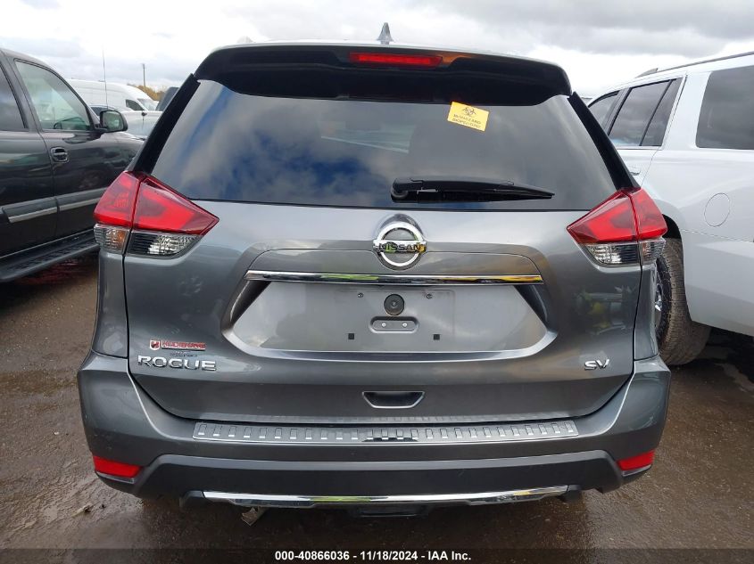 2018 Nissan Rogue Sv VIN: KNMAT2MT9JP550334 Lot: 40866036