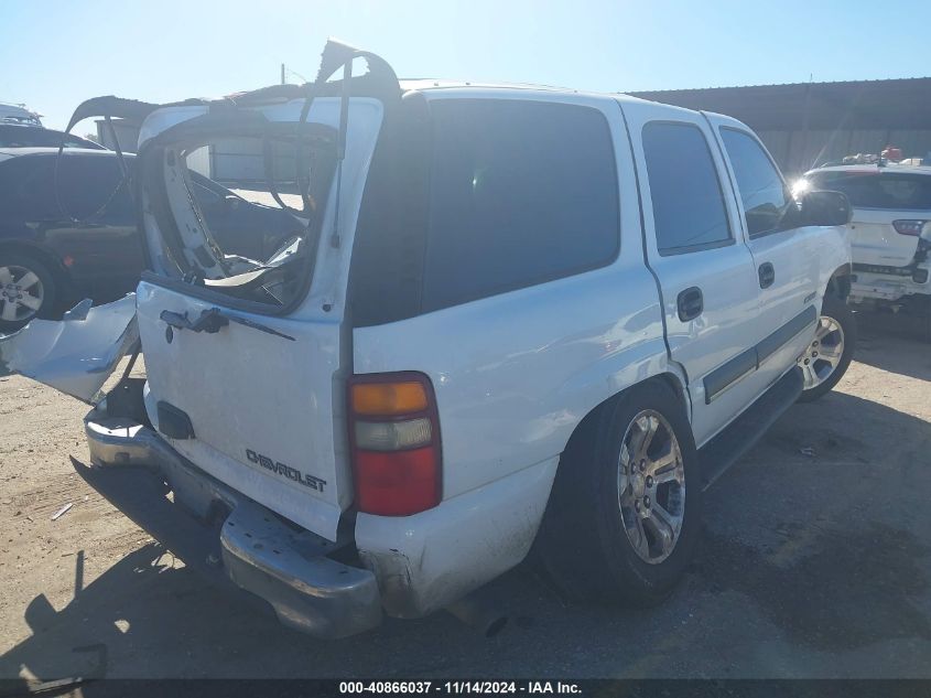 2003 Chevrolet Tahoe Ls VIN: 1GNEC13V93R103242 Lot: 40866037