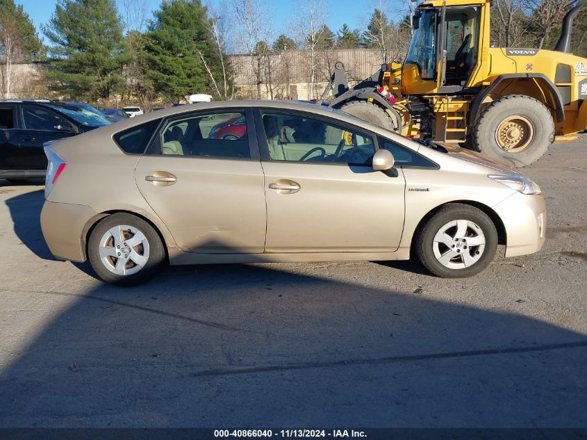 2011 Toyota Prius Two VIN: JTDKN3DU4B0270652 Lot: 40866040