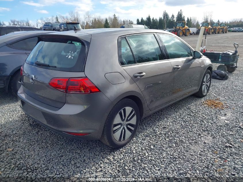 2016 VOLKSWAGEN E-GOLF SEL PREMIUM WVWPP7AU8GW917036