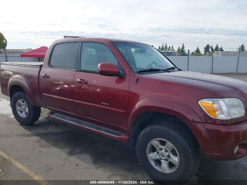 2005 Toyota Tundra Limited V8 VIN: 5TBDT481X5S486276 Lot: 40866049