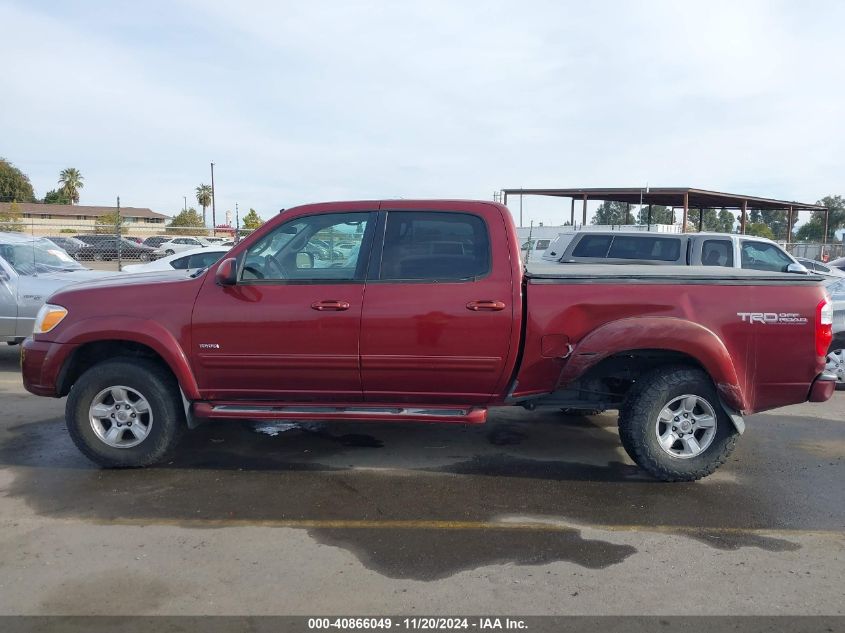 2005 Toyota Tundra Limited V8 VIN: 5TBDT481X5S486276 Lot: 40866049