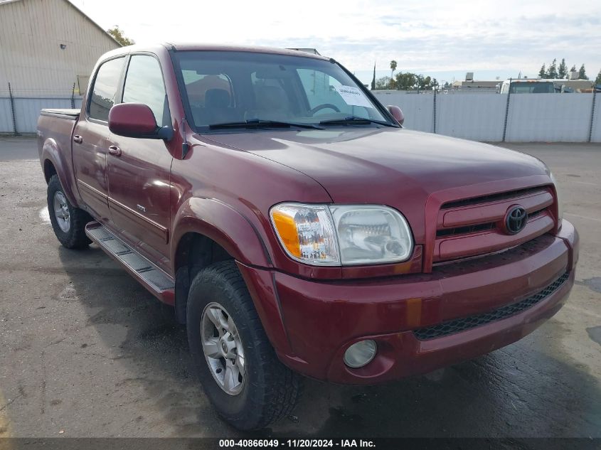 2005 Toyota Tundra Limited V8 VIN: 5TBDT481X5S486276 Lot: 40866049